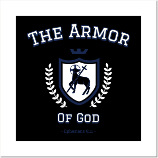 Put On The Full Armor Of God Christian Ministry | Christian T-Shirt, Hoodie and Gifts T-Shirt Posters and Art